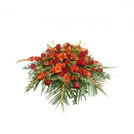 Le coussin rouge intense Le coussin rouge intense